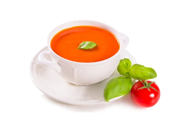 Sopa de tomate Imagen de archivo