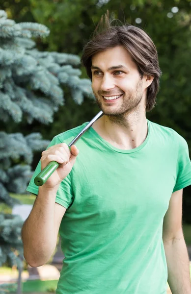 Active living young man — Stock Photo, Image