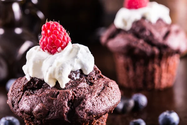 Muffin au chocolat — Photo