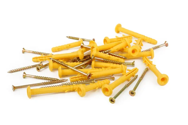 vida ve dübel beyaz