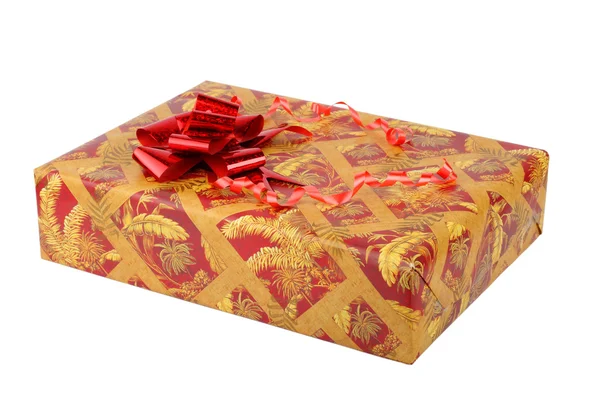 Beyaz bir hediye kutusu