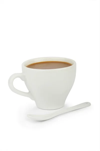 Cup of coffee with cream — Stock Photo, Image