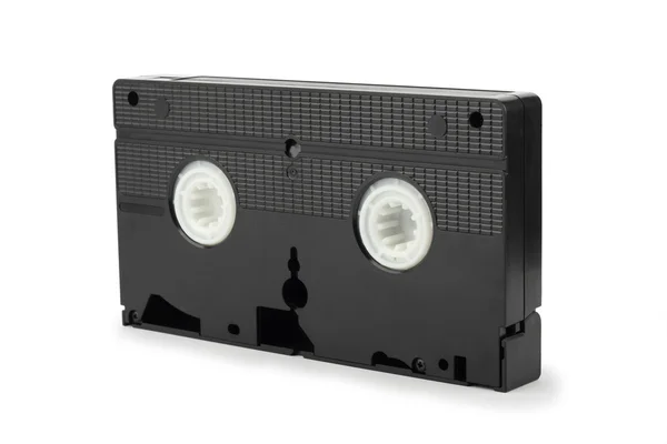 VHS-tapes op wit — Stockfoto