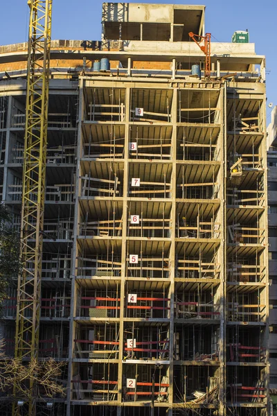 Büroneubau im Bau Stockfoto