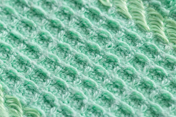 Puha Zöld Ruha Halom Háttér Pile Textúra Anyag Luxus — Stock Fotó
