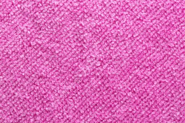 Pembe havlu, arka plan, yakın plan. El yapımı tekstil malzemesi