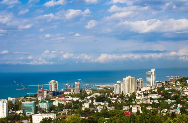 Vista panorámica del sitio de construcción de Sochi —  Fotos de Stock