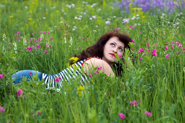 Dromen in een sprookje glade — Stockfoto