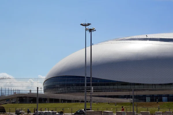 büyük Ice arena yapım aşamasında sochi
