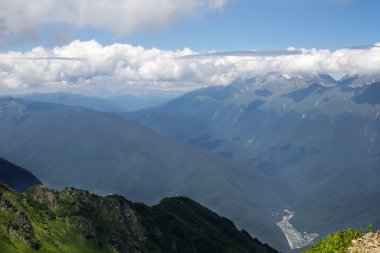 manzara Dağı teleferik aibga tepesinden rosa khut