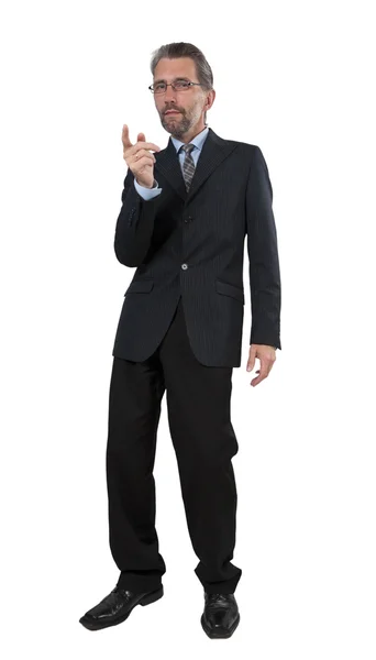 Adult man showing "you" gesture — Stock Photo, Image