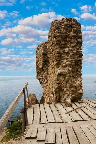 Forteresse génoise de Cembolo à Balaklava — Photo