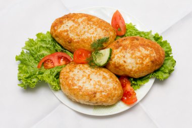 Beşamel sos ve sebze