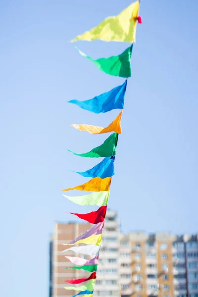 깃발들 — 스톡 사진