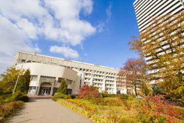 Sonbaharda Kiev Psikoloji ve Coğrafya Fakültesi Taras Shevchenko Ulusal Üniversitesi