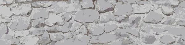 Стена Серого Камня Векторный Рисунок Фотографии — стоковый вектор