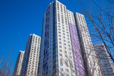 Kiev 'de çok katlı yeni binalar