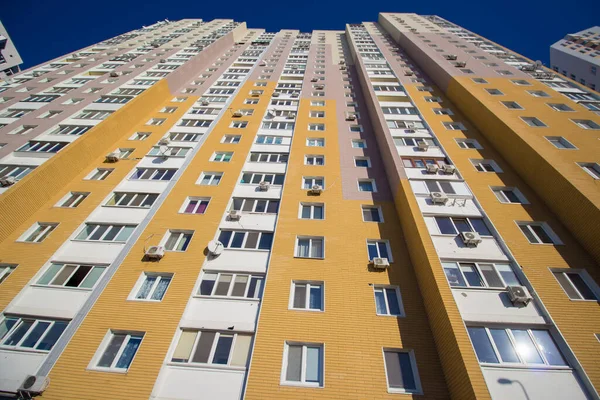 Nuevos Edificios Residenciales Varios Pisos Kiev —  Fotos de Stock