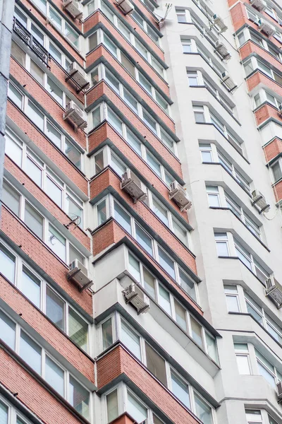 Többszintes Lakóépületek Kijevben — Stock Fotó