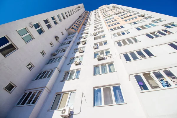 Nové Vícepodlažní Obytné Budovy Kyjevě — Stock fotografie