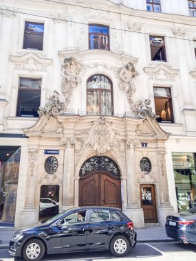 2022 baharında Viyana 'nın eski sokakları