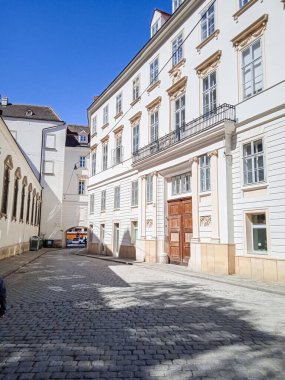 2022 baharında Viyana 'nın eski sokakları