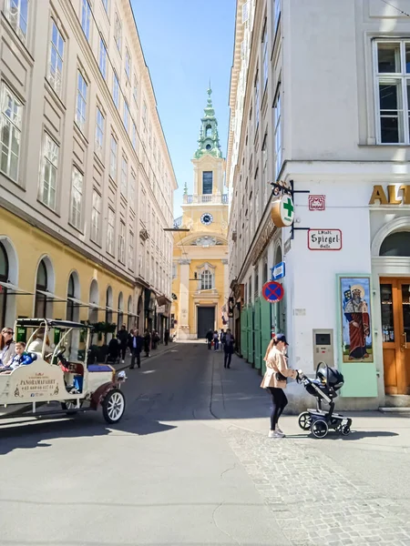 Vecchie Strade Vienna Nella Primavera Del 2022 — Foto Stock