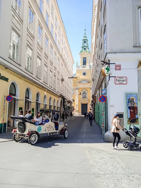 Stare Ulice Wiednia Wiosną 2022 — Zdjęcie stockowe