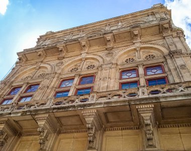 2022 baharında Viyana 'nın eski sokakları