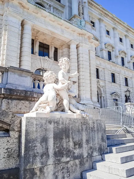 Palazzo Hofburg Vienna Primavera — Foto Stock