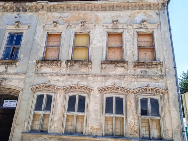 2022 baharında Slovakya 'nın eski sokakları