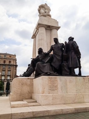 Macaristan 'da, Budapeşte' de antik sokaklar