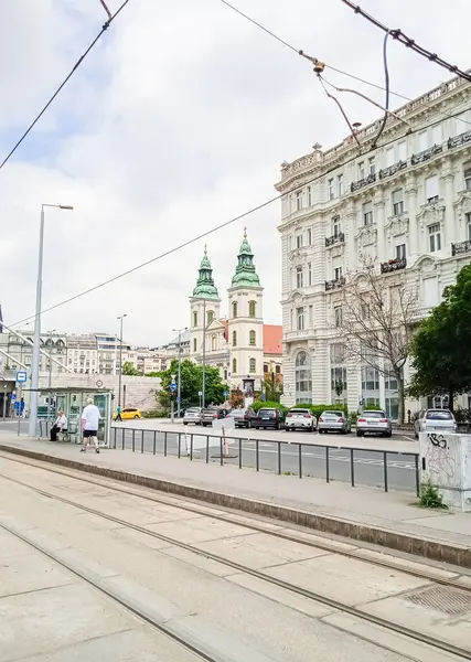 Starożytne Ulice Węgier Budapeszt — Zdjęcie stockowe