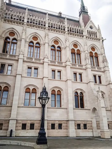 Hungarian Parliament Budapest Historical Building —  Fotos de Stock