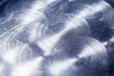 Zımparalanmış metal yüzey yakın çekim