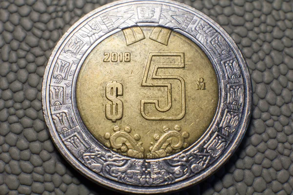 Mexican Dollar Coin 2018 — 스톡 사진