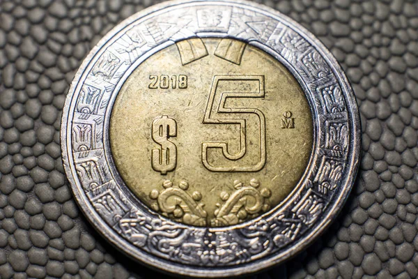 Mexican Dollar Coin 2018 — Stock Fotó