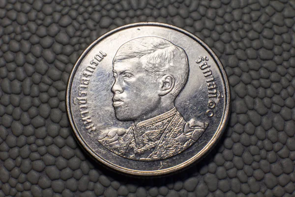 Thailand Baht Coin Close —  Fotos de Stock