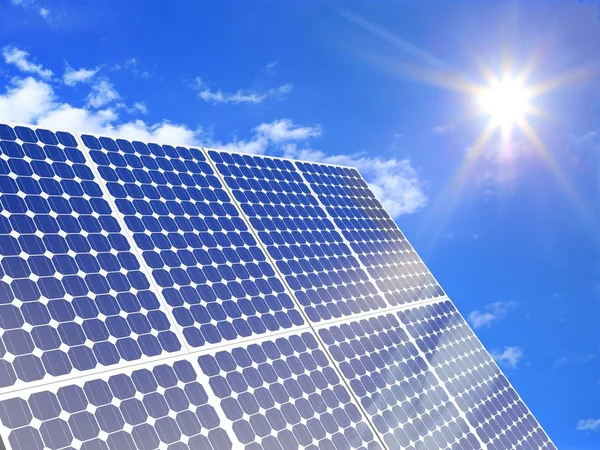 Solarenergie Stockbild