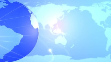 loopable mavi earth arka plan