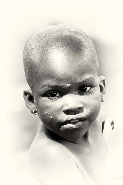 Cute little boy from Ghana — Stock Photo, Image