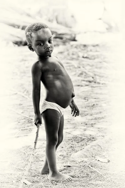 Ghanansk pojke — Stockfoto