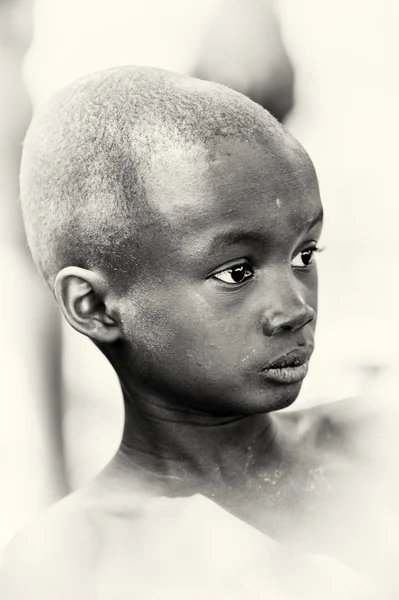 Kleiner kleiner Junge aus ghana — Stockfoto