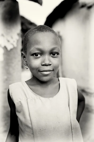 Menina bonito de Gana — Fotografia de Stock