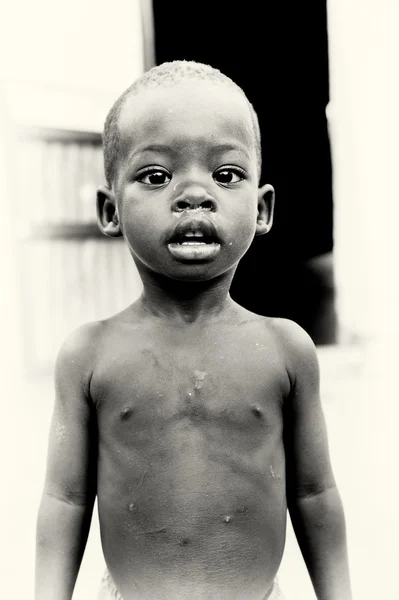 加纳的男孩 — 图库照片
