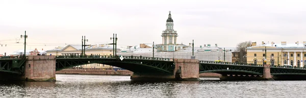 상트페테르부르크에서 다리 — 스톡 사진