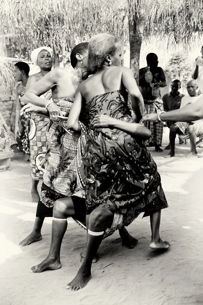 Danza del voodoo delle donne del Togo — Foto Stock