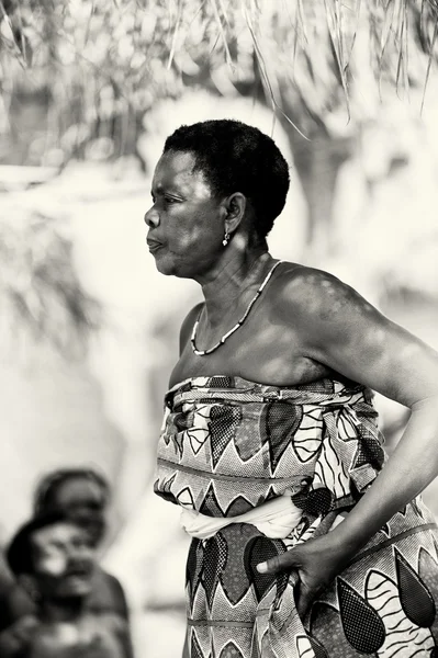 Dame du Togo en robe — Photo