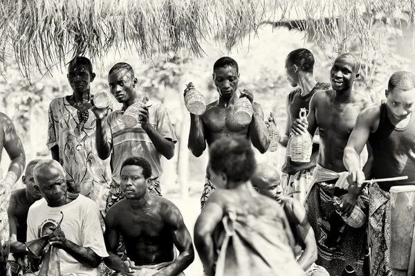 Musicians in Togo — Stock Photo, Image