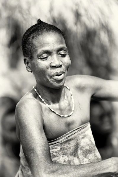 Danza de Togo mujer — Foto de Stock